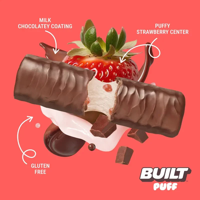 Strawberries 'n Cream Protein Puff Bar