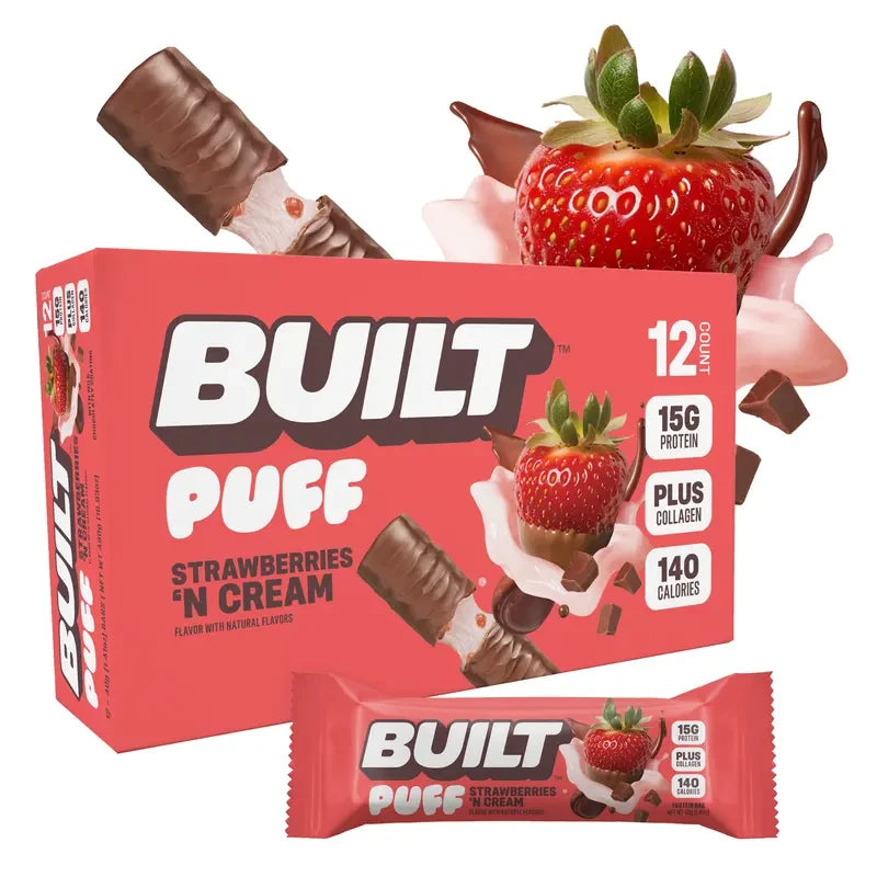 Strawberries 'n Cream Protein Puff Bar