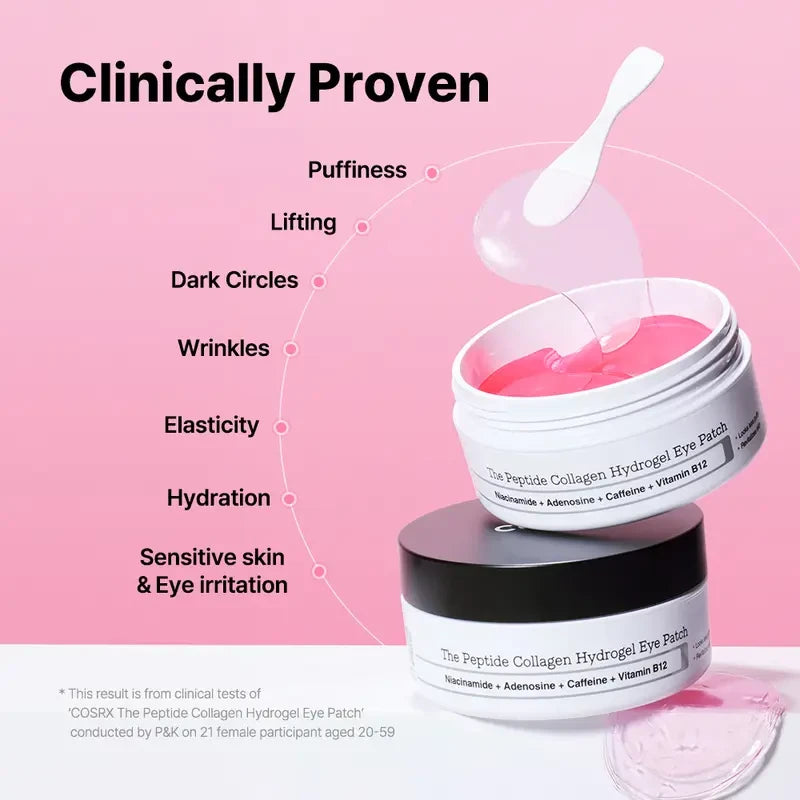 Collagen Peptide Hydrogel Eye Patches